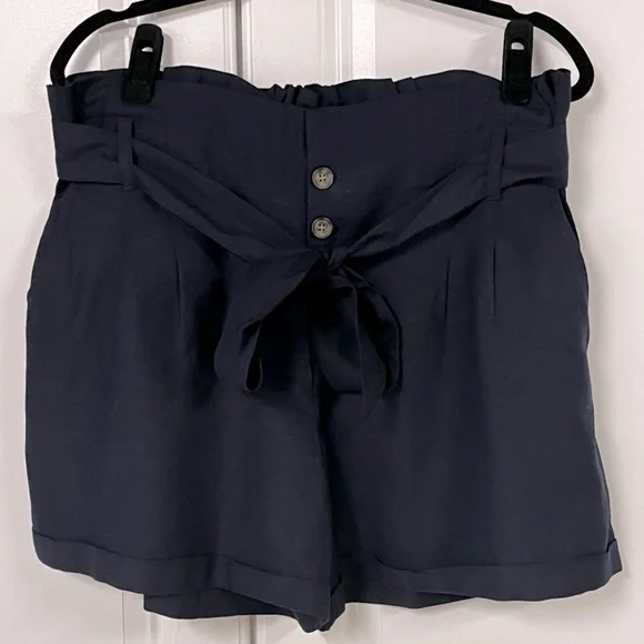 Lascana High Waisted Button Fly Shorts - Picture 3 of 10